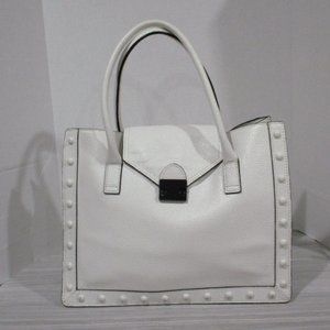 LOEFFLER RANDALL MEDIUM/LARGE WHITE BAG/TOTE. 14X11X6.5.
